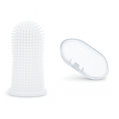 Pearlixor Dog Finger Toothbrush – Soft Silicone Pet Dental Cleaner for Tartar, Plaque & Fresh Breath