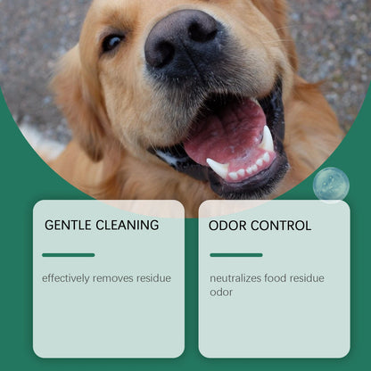 Pearlixor Dog Teeth Cleaning Powder – Natural Tartar Remover & Breath Freshener for Dogs