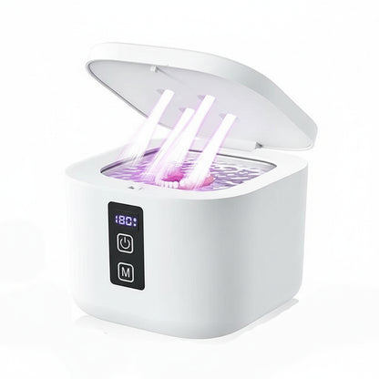 Pearlixor Ultrasonic Retainer Cleaner – UV Sterilising Machine for Dentures, Aligners & Mouthguards