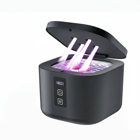Pearlixor Ultrasonic Retainer Cleaner – UV Sterilising Machine for Dentures, Aligners & Mouthguards