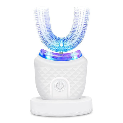 Pearlixor U-Shaped Automatic Toothbrush – Hands-Free 360° Sonic Cleaning Mouthpiece Electric Toothbrush