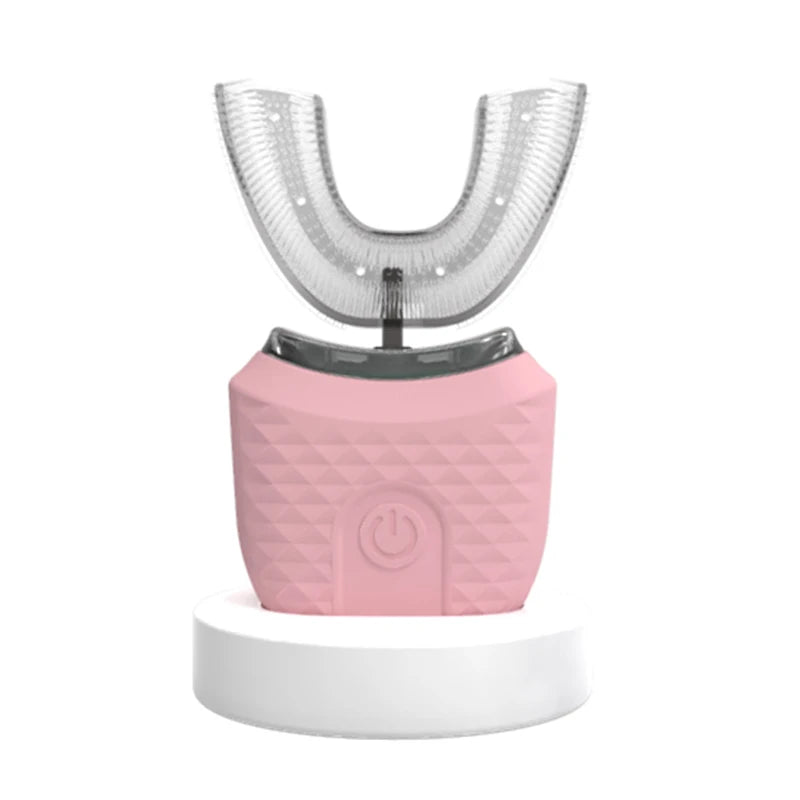 Pearlixor U-Shaped Automatic Toothbrush – Hands-Free 360° Sonic Cleaning Mouthpiece Electric Toothbrush