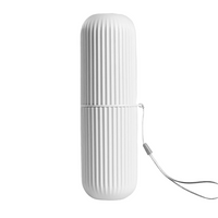 Pearlixor Travel Toothbrush Case – Portable Toothbrush & Toothpaste Storage Tube for Hygiene & Travel