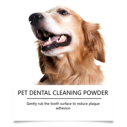 Pearlixor Dog Teeth Cleaning Powder – Natural Tartar Remover & Breath Freshener for Dogs